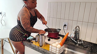 Dwarf Being Fucked by the Easter Bunny Got All Covered in Chocolate