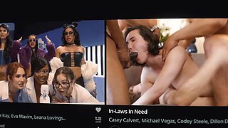 ADULT TIME - MILF Savanah Storm Is Caught Masturbating In Her Backyard By Pervert Voyeur Neighbor: Porn