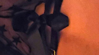 Double penetration ass and pussy