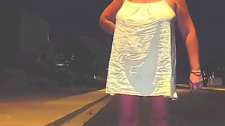 Empty Road, Late Night, and One Nude Couple!