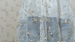 Sassy Riya #1 Bathroom Show Sexy Bra