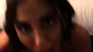 Blowjob cumshot whore gargles pov bukkake fetish cum