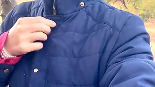 Drain Water On The Apple Garden