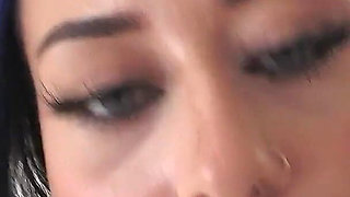 Aya Begs to Be Allowed to Swallow the Cum