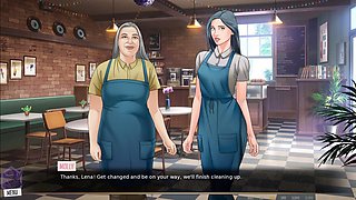 Manga-inspired hentai play with vibrant visuals