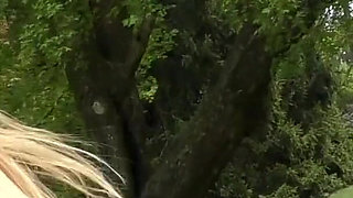 Walk in park and milking breast