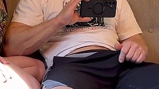 Step Sister Makes an Amazing Blowjob for Her Movie