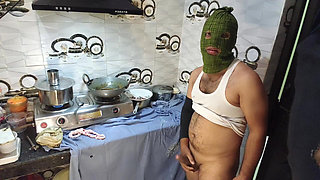 Bhabhi Did Maze Kitchen with Her Brother in Law Hard Fuck While Husband Was on Duty.