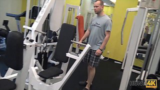 Gym Stranger Pounds Linda Sweet for Cash in Public
