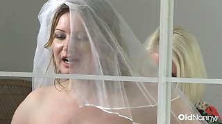 Curvy BBW Bride Gets Fucked By Mature Ladies In Hot Threesome ft. Lacey Starr  Sahara Knite: Porn