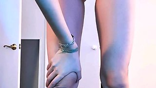 Amateur Blonde Teen Plays Solo with Toy Webcam Porn