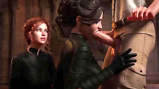 Treasure of Nadia: nasty kinky MILF in a threesome ep 176