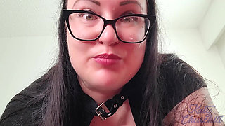 Curvy Goddess Dominates with Strap-on Anal Play