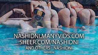 Rails faux-cock in douche