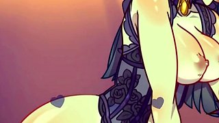 Caitlyn & Vi Futa Mesmerism - Spitroast, Double Penetration,