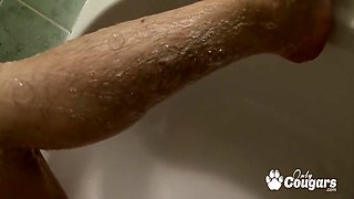 Breasty Granny Janicka Gets Bbc In Her Backdoor