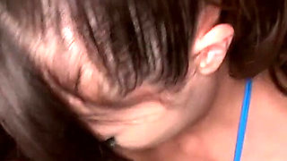 Playful Seduction with a Wicked Tongue, She Teases and Tastes Every Reaction in a Bukkake Show!