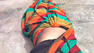 Hindi Medium Aunty with Out of Pofhomens Good Work Today Night