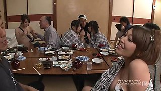 No AV shooting launch big orgy part 2 ft. Kotomi Asakura by Caribbeancom: Blowjob, Doggy  Big Tits Porn