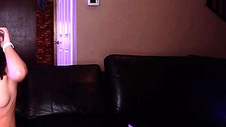 Beautiful girl with three guys foursome Blondes Group Sex