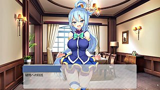 Konosuba Parody: Sluts Seduction Resists His Will
