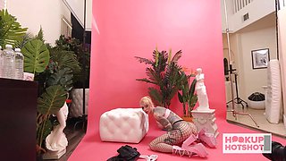 Sasha Beart Teases With Sexy Outfits Before Her Hot Shoot! BTS