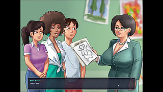 Summertime Saga Miss Ross Animation Collection [part 33] Nude Sex Game Play [18+] Adult Game