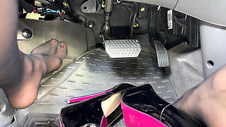 Pedal Pumping with the Ukrainian Goddess