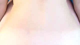 Amazing outdoor asshole fuck with some lube