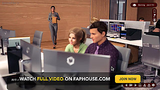 Whispers of Desire: Boss Fucks His Secretary on the Desk Ends with Facial Cumshot - Episode 17