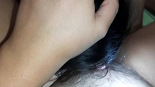 I woke up my stepmom by licking her hairy pussy