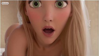 Rapunzel Gets Tangled With the Photographer's Big Cock POV