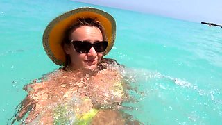 Swimming Naked in Cuba's Atlantic Ocean Waters