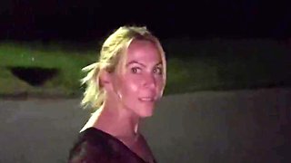 belle allemande se tape un routier en dogging