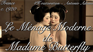 Le Ménage Moderne De Madame Butterfly (c. 1910) - Restored in 4K Rare Early Erotic Silent Film