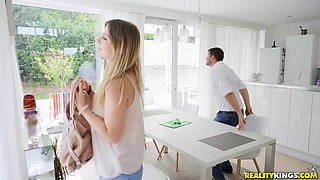 Alyssa Reece's Real Passion Sparks Brunette Wet Heat