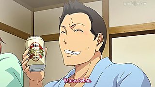 Tsuma ga onsen de circle nakama no nikubenki ni natta no desu ga: Blowjob, Doggy  Xhamster Porn