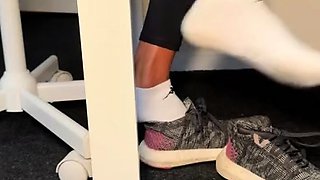 Amateur striptease and Solo masturbation