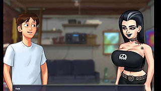 Summertime saga: skipping college to hang out with a girl ep 58,59