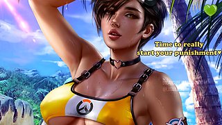 Breath play joi, hentai buttplug instruction, smothering facesitting