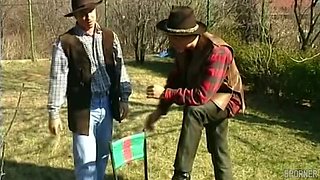 Vintage Blonde's Fetish Desire Ignites in Found Passion