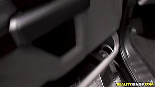 Lux Lisbon's Wild Truck Encounter in Steamy Blonde Heat