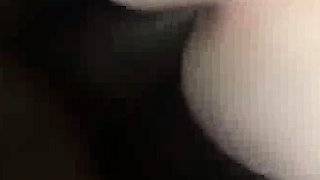 Hubby watch as wife gets creampie by 2 black men ww