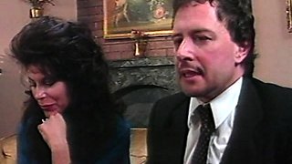 Horny blonde fucked hardcore in vintage style