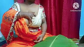 Lady doctor giving treatment for a impotent guy in her style and gave a nice handjob with oil massage with full tamil audio