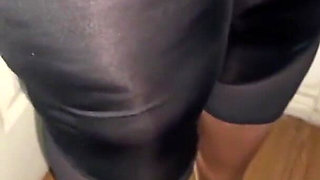 Walking Around Desperate for Pee Pissing on My Pants