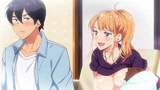 Married blonde with big tits constantly satisfies her stepbrother. Hot hentai Ane Wa Yanmama.