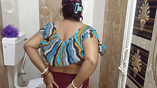 Indian bathroom sex, bengali wife, bhabhi