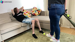 Detonation of Testicles! His Crotch Hates Us so Much Haha! - Dave Moon - Jennifer - Bbusting (ballbusting)