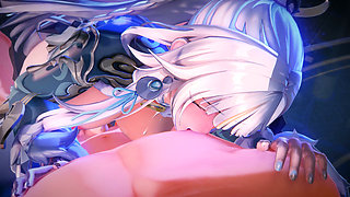 Genshin Impact - Zibai’s Private Night Sex with Aether - 3D Hentai Animations